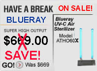 Blueray air cleaner Bluray air purifier